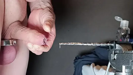 Problama, testis halkası, aşırı, cbt, sarkık yarak, adam yalnız, üretra problama, üretra sikişi