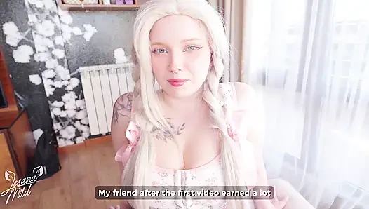 Stiefbrust Hat Mich Hart Vor Der Kamera Gefickt Und Meine Enge Muschi Vollgespritzt