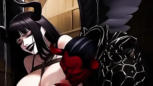 Angels and Demons Breastfeed Monsters