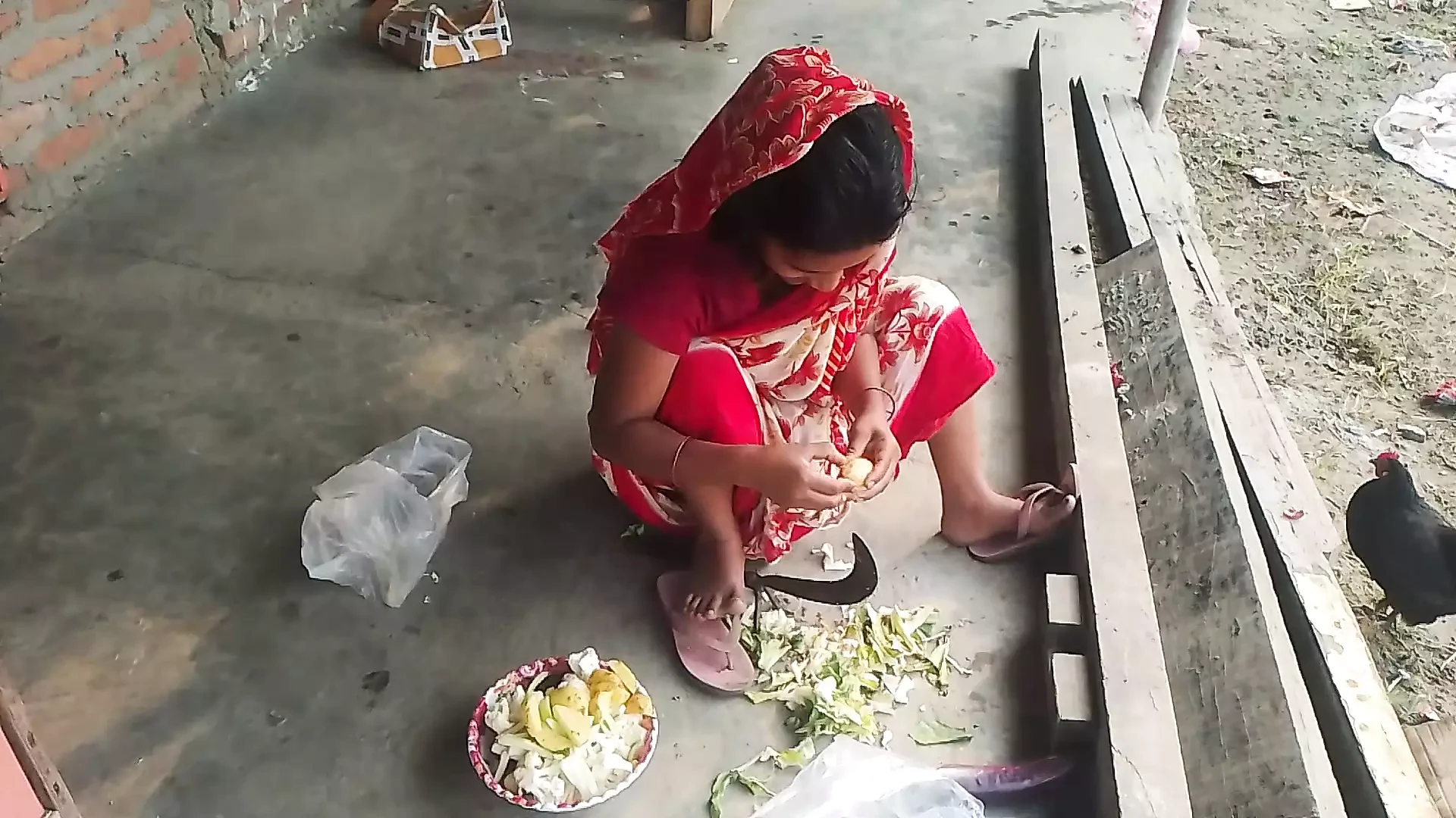 Awek Panas India Rukia berkongkek dengan suami