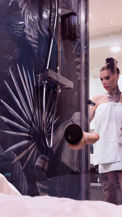 Abur fierbinte, vibrator tare - futaiul meu cu perete de sticlă