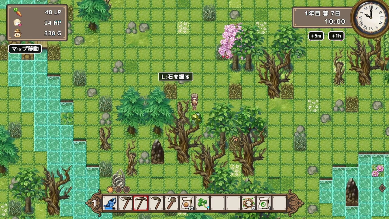 #1 [Yuri Musume Gurashi] Futanari Musume Girl Ranch Liv med en flicka! Live video del1