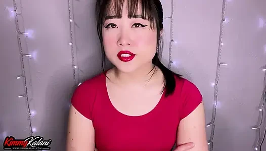Asyalı üvey kız kardeş boşalmana yardım ediyor