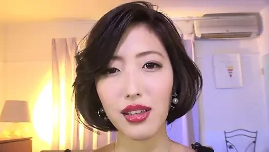 Dua payudara besar dalam lingerie mengeluarkan air mani - Mizuno Asahi, Hamasaki Mao