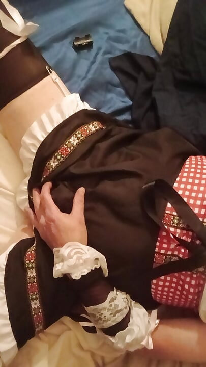 Panty boy CUMS to a HARD conclusion