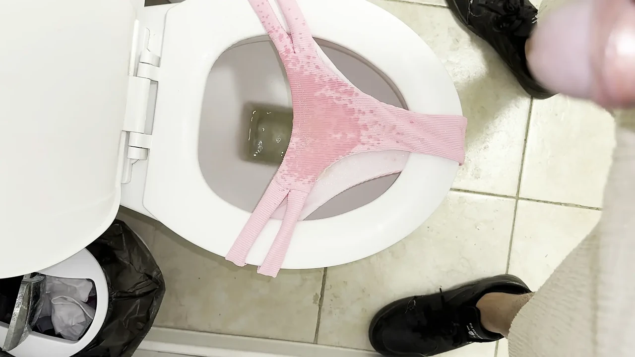 Piss on ex-girlfriend swimsuit