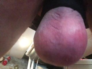 Pumped cock and bull balls
