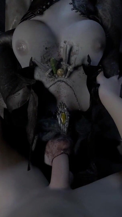 Fucking Lady Cassandra Standing up - Resident Evil Village | Clip 1