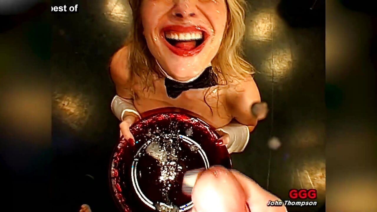 Ggg John Thompson - Melanie Spermahaeschen Döl Sırılsıklam Sarışın