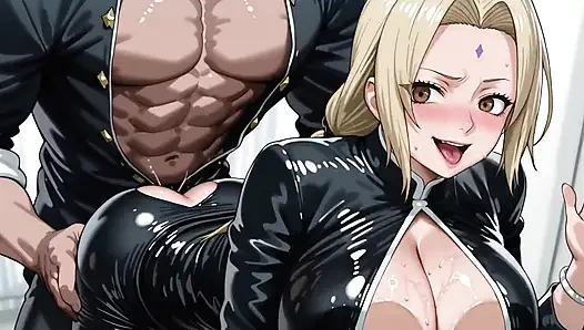 Suiryu (OPM) x Tsunade (Naruto)