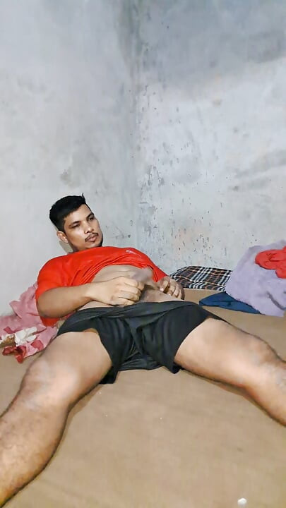 Alone boy masturbation big cock