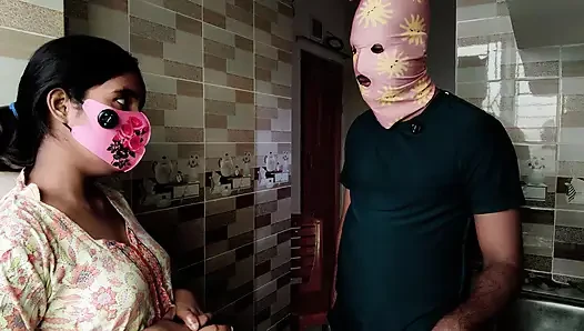 Elder Step-stepsister Teach Sex Her Step-stepbrother in the Kitchen
