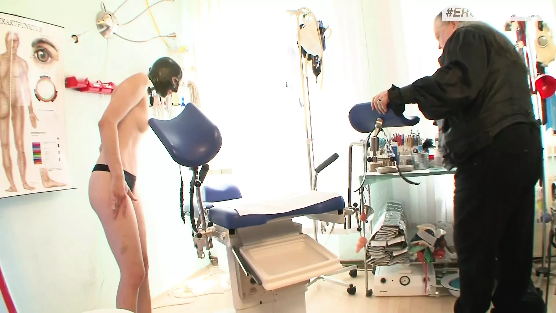 German BDSM anal squirt - Anal enema