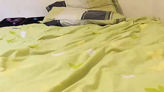 hi dden camera security footage of BBW house mate