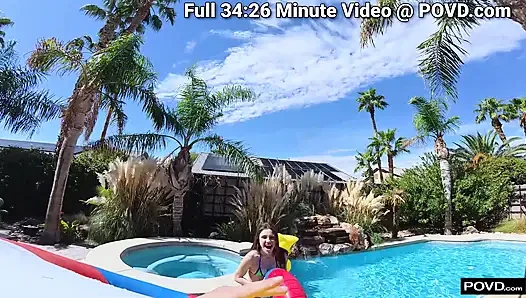 Rose Caarter Gets Some Cock And Cum Under The Sun