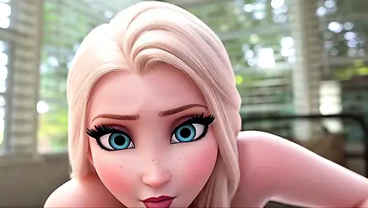 Elsa wants to observ and take notes while you wank for her