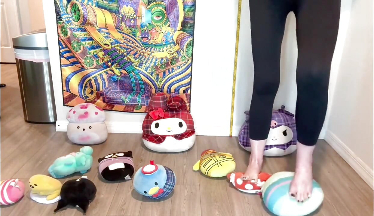 Plushie Stomp - Size 16 Feet Stomping Stuffed Toy Collection