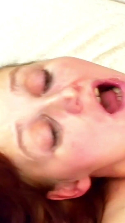 Captivating moment from "Redhead Curvy GILF Has Rough Fuck With Big Dick Young Guy"