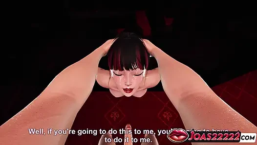 Isabella Goth Club 3D Animation - Wet Titfuck, Handjob, Glory Hole Cumshot in Uncensored Hentai