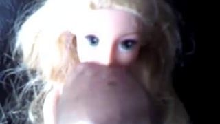 Muñeca rapunzel mamada