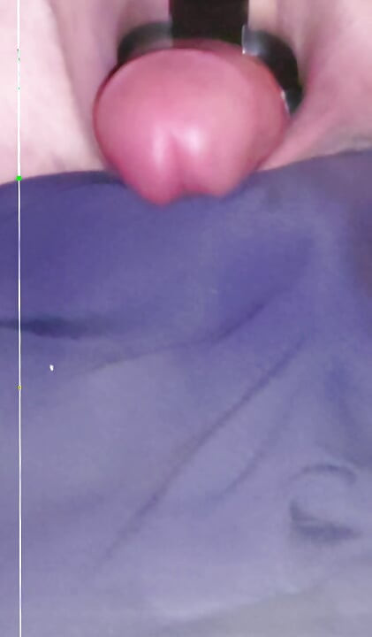 MOANING MASSAGE GUN CUM SHOT