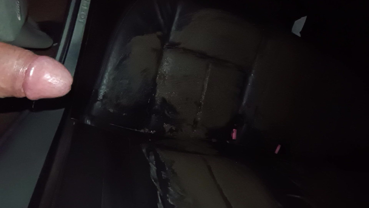 little piss on muddy bacseats in my car