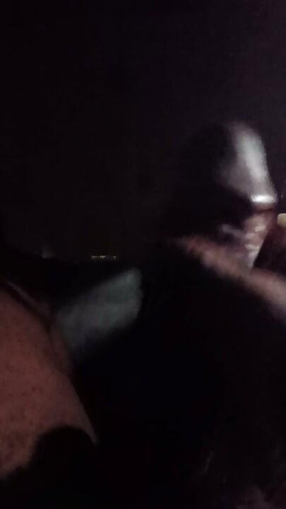 Masturbating in tent at night