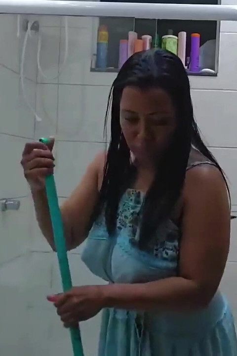 Dad Made Me Clean the Bathroom While Watch