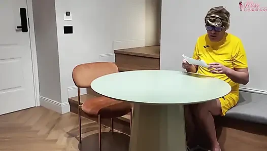 Stepmom Framed by the Perverted Demands of Her Petty Stepson Reluctantly Helps Him with the Sperm Test