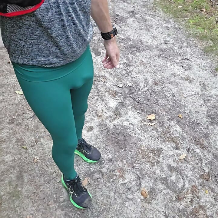 Walking in public woods with my bulge
