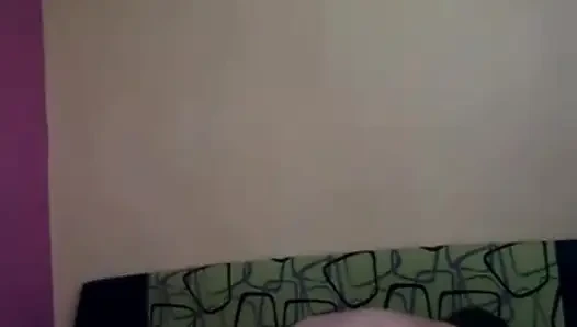Sex at home with a pleasurable orgasm during penetration in the missionary position.