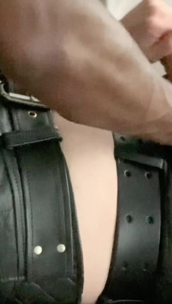 Interracial Leather BDSM Sex