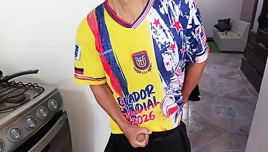 I fuck my beautiful, big-titted Mexican stepdaughter before the World Cup starts.
