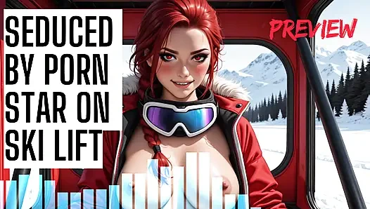 Соблазненный порнозвездой на подъемнике F4M Аудио порно JOI HFO превью