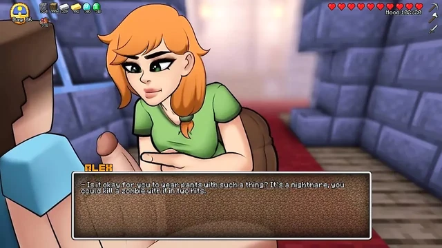 Minecraft Horny Craft - Part 5 - a Horny Handjob by Loveskysanhentai