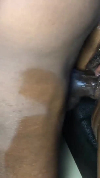 Emotional moment from "pretty girl with the sexiest hairy pussy"