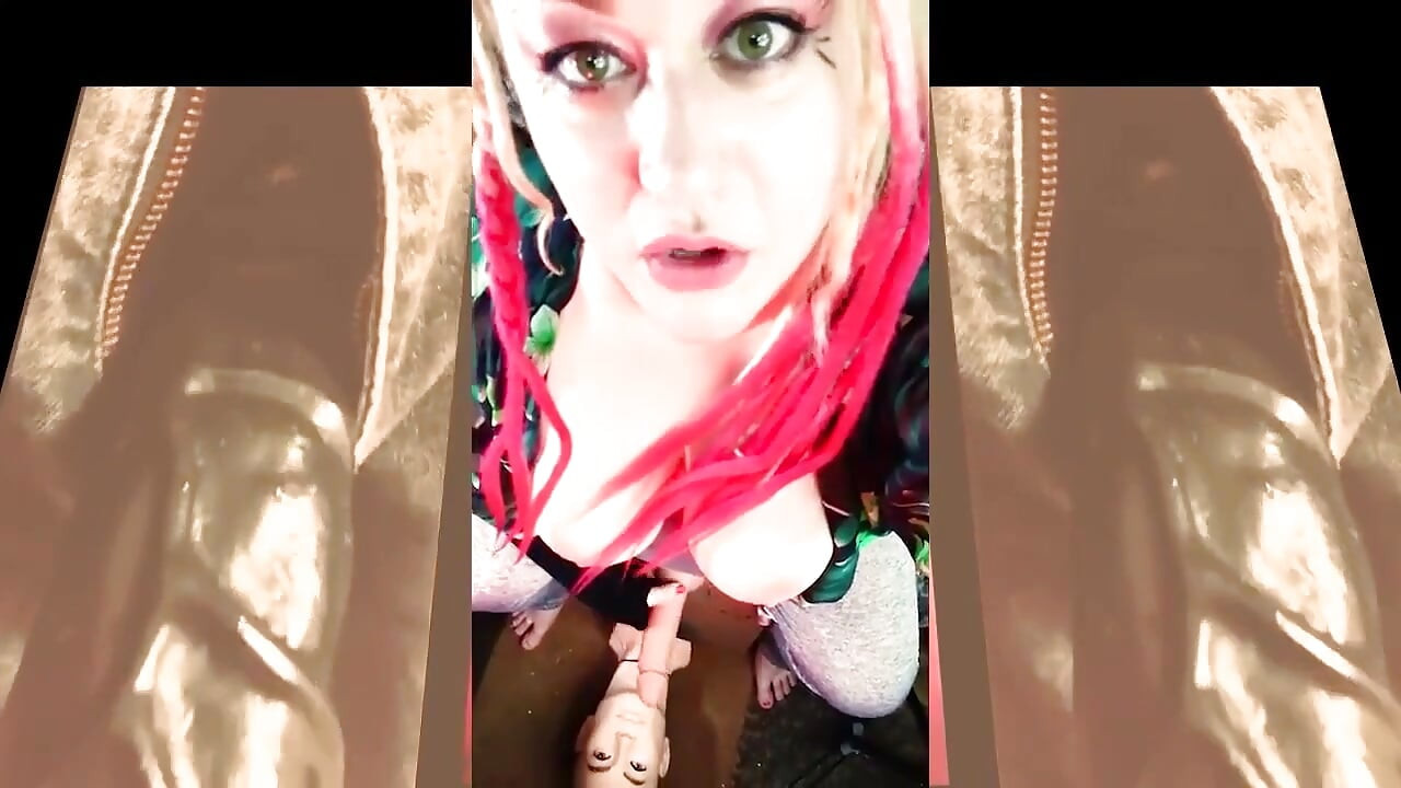 The Cute Shemale Wants to Watch You Suck on Your First BBC and Gag on It