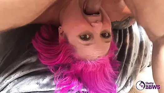 Inked BBW Sara Star loves sucking and fucking a married cock