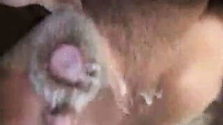 Dad taking a cum facial from another step dad