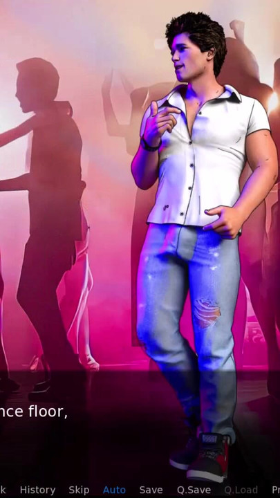 Thrilling moment from "A Couple's duet of love and lust #7 - Nate made Eathen horny on the dance floor ... Nate met some"