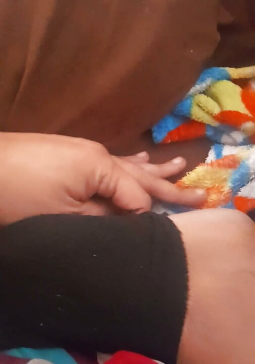 Busty Indian MILF gets fucked in red dress on the couch