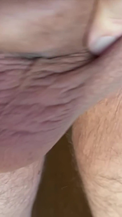 Must-share moment from "Small foreskin cock, peeing in clinic"