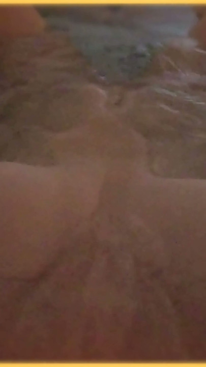 Wifey wants you to jump in the bath with her and clean her big tits. | Clip 1