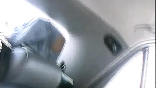 Horny Young Girl with Hairy Pussy Fucked in Car and Cum on Huge Tits by Big Amateur Cock