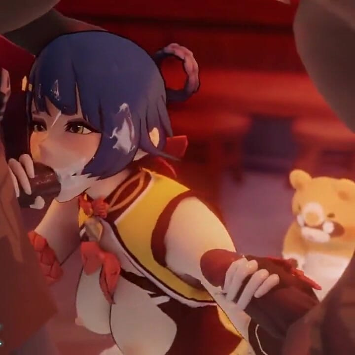 Xiangling Animation Compilation Genshin Impact Hilichurl Hentai Porn