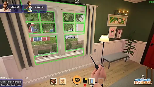 EP4: Тренировка Camila в саду - мой сексуальный сосед 2 (геймплей)