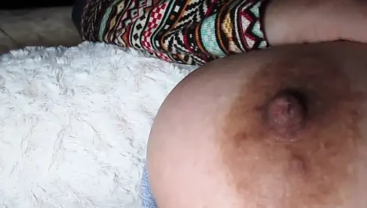 Veevee Plays with Her Nipple Rings