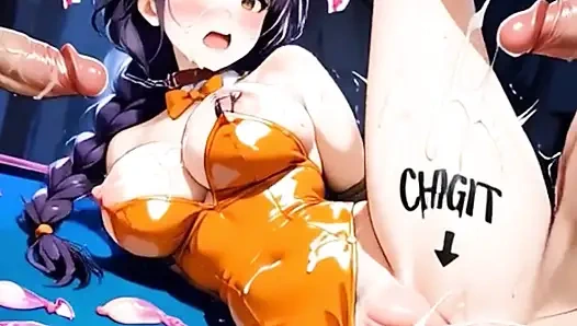 Mädchen mit dickem arsch stehend, fick