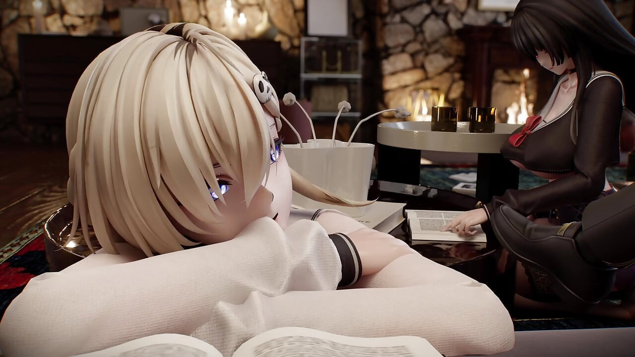 3D Anime Κορίτσι Τραχύ, Σκυλάκι & Πρωκτικό - 3D Hentai Hardcore
