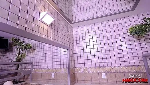 Шаловливая пара 04 - мы пошли в мотель делать что-то другое, он привязал меня к кровати и домандировал меня (с субтитрами на английском)